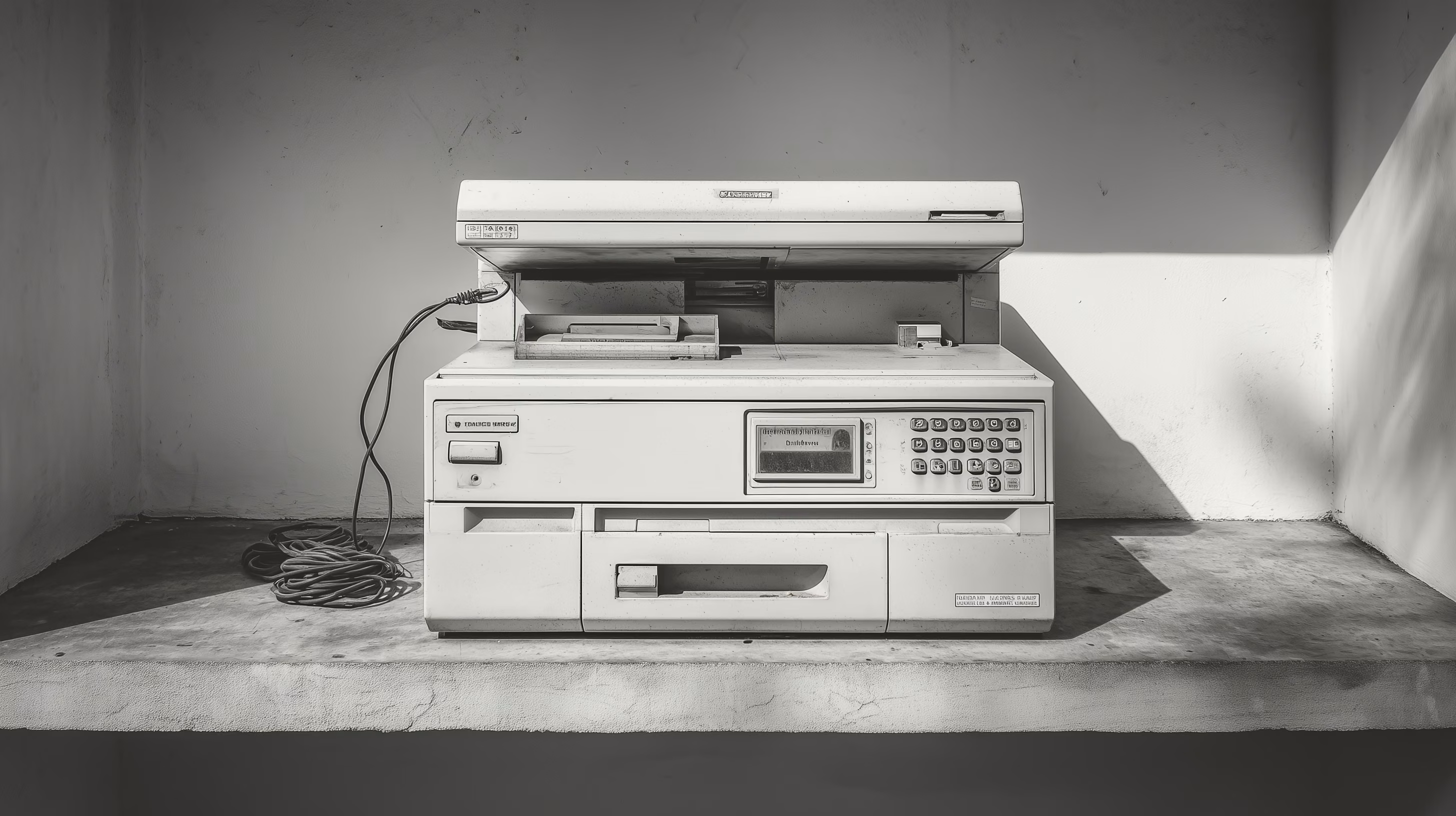 Der Projektantrag ist das neue Faxgerät